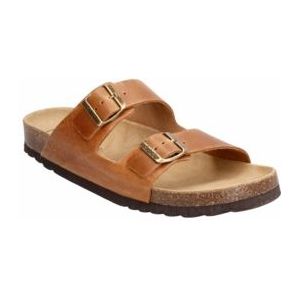 Scholl - Julien - Slipper - Cognac - Leren Bovenwerk