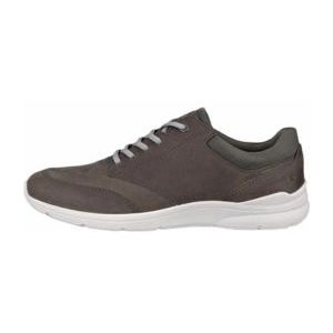 ECCO - Men Irving - Sneaker - Tarmac - Volnerfleer - Ademend