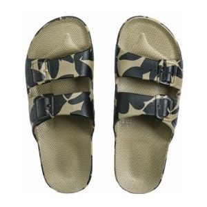 Freedom Moses - Fancy Goa - Slipper - Blk Khaki - Waterdicht PCU