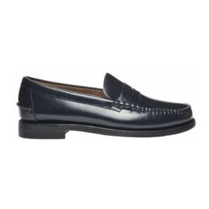 Sebago - Classic Dan - Loafers - Blauw - Gecorrigeerd Nerfleer