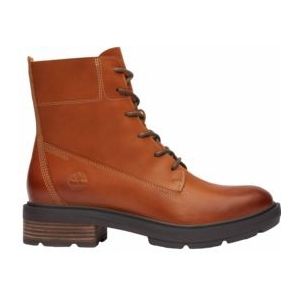 Timberland - Brimfield - Leren Laarzen - Zwart - Plat - Veters