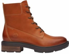 Timberland - Brimfield - Leren Laarzen - Zwart - Plat - Veters