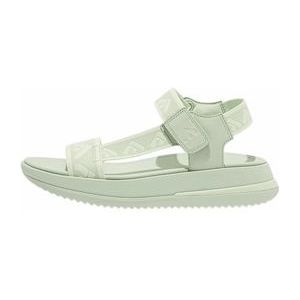 FitFlop Women Surff Sandal Woven Device Green Lily-Schoenmaat 36