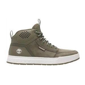 Timberland Men Maple Grove Mid Lace Dark Green Nubuck-Schoenmaat 42