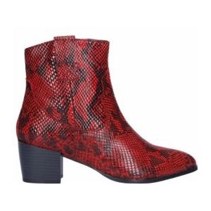 JJ Footwear - Epirus - Enkellaars - Bordo - Hoogwaardige Kwaliteit