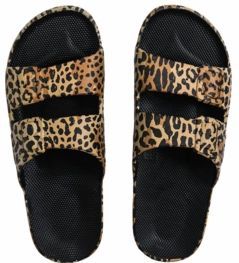 Freedom Moses - Fancy Fierce - Slipper - Zwart - 100% PCU Materiaal, Waterdicht, Anti-slip Zool, Vegan
