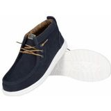 Instapper HEYDUDE Men Wally Mid Waxed Canvas Navy-Schoenmaat 45