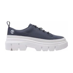 Timberland Womens Grayfield Lace Up Dark Blue Canvas-Schoenmaat 41