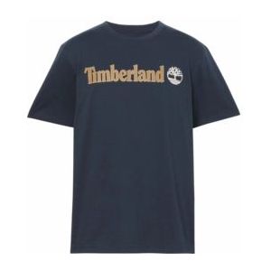 T-Shirt Timberland Men Kennebec River Linear Logo Dark Sapphire-XXXL