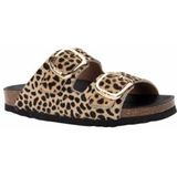 Slipper Scholl Women Noelle Printed Leather Leopard-Schoenmaat 37