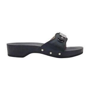 Slipper Scholl Women Pescura Heel Leather Tris Black-Schoenmaat 40