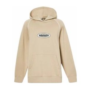 Trui Timberland Men Oval Logo Hoodie Lemon Pepper-L