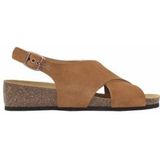 Sandaal Scholl Women Amelie Suede Brown-Schoenmaat 39