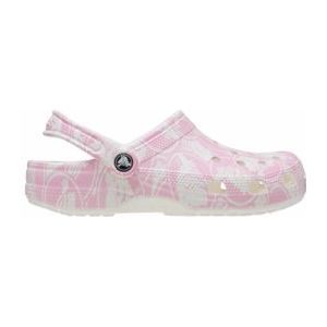 Sandaal Crocs Unisex Classic Duke Print Clog Pink Tweed-Schoenmaat 37 - 38