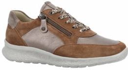 Sneaker Hartjes Women Rap Shoe Velours Cognac Bronze-Schoenmaat 37