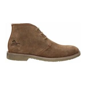 Veterschoen Panama Jack Men Gael C29 Velours Brown-Schoenmaat 44