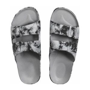 Freedom Moses - Fancy Bandhani - Slipper - Grey