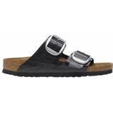 Slipper Birkenstock Women Arizona Big Buckle Birko-Flor Graceful Licorice Narrow-Schoenmaat 39