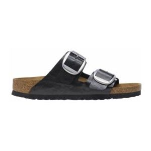 Slipper Birkenstock Women Arizona Big Buckle Birko-Flor Graceful Licorice Narrow-Schoenmaat 39