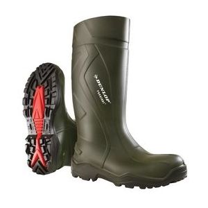 Regenlaars Dunlop Purofort+ Groen Onbeveiligd-Schoenmaat 49 - 50