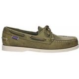 Sebago Men Docksides Portland Crazy H Green Military-Schoenmaat 41,5