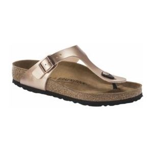 Slipper Birkenstock Women Gizeh Birko-Flor Copper Narrow-Schoenmaat 36