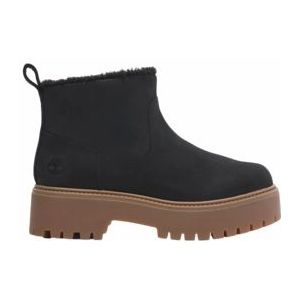 Timberland Women Sonte Street Mid Warm Lined Black Nubuck-Schoenmaat 38,5