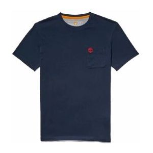 T-Shirt Timberland Men Dustan River Pocket Tee Dark Sapphire-XL