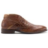 Geklede Schoen Rehab Adriano Croco Cognac-Schoenmaat 45