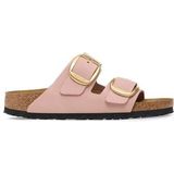 Slipper Birkenstock Women Arizona Big Buckle Nubuck Soft Pink Narrow-Schoenmaat 37