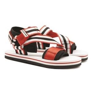 Sandaal Hunter Men Original Beach Sandal Red White Black-Schoenmaat 44