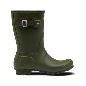 Regenlaars Dames Hunter Original Wellington Short Dark Olive-Schoenmaat 40 - 41