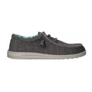 Instapper HEYDUDE Men Wally Knit Charcoal-Schoenmaat 41