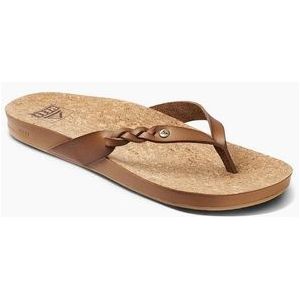 Slipper Reef Women Cushion Court Twist Coffee-Schoenmaat 38