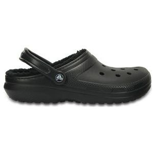 Sandaal Crocs Classic Lined Clog Black/Black-Schoenmaat 45 - 46