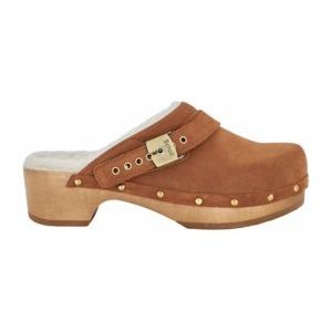 Klomp Scholl Women Pescura Robin Suede F Brandy-Schoenmaat 37