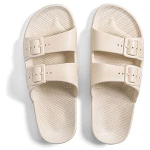 Freedom Moses Slippers Slides - Vegan - Stone - Beige