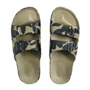 Slipper Freedom Moses Kids Fancy Goa Blk Khaki-Schoenmaat 28 - 29