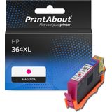 PrintAbout - Inktcartridge 364XL - Magenta - Hoge Capaciteit - 15.6 ml