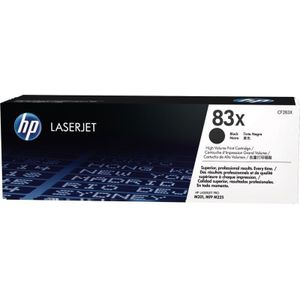 HP Toner 83X (CF283X) Zwart Hoge capaciteit