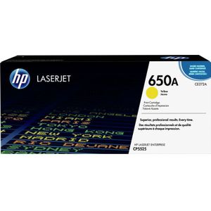 HP Toner 650A (CE272A) Geel