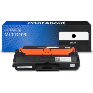 PrintAbout huismerk Toner MLT-D103L (SU716A) Zwart Hoge capaciteit Geschikt voor Samsung