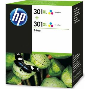 HP Inktcartridge 301XL (D8J46AE) 3-kleuren Multipack Hoge capaciteit