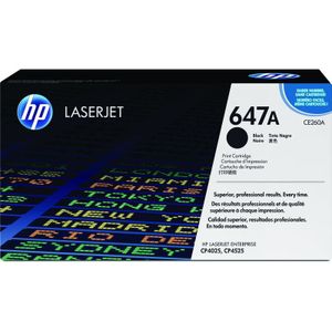 HP Toner 647A (CE260A) Zwart