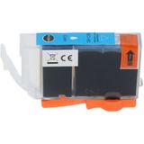 PrintAbout huismerk Inktcartridge BCI-3eC Cyaan Geschikt voor Canon