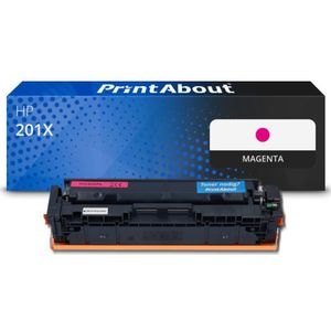 PrintAbout huismerk Toner 201X (CF403X) Magenta Hoge capaciteit Geschikt voor HP