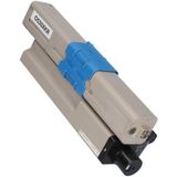 PrintAbout huismerk Toner 44469804 Zwart Geschikt voor OKI