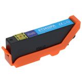 PrintAbout huismerk Inktcartridge 24 (C13T24224012) Cyaan Geschikt voor Epson