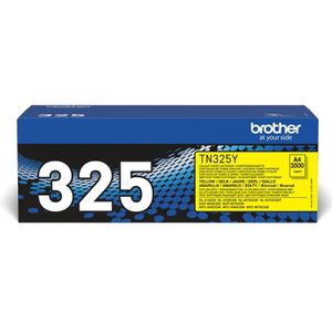 Brother Toner TN-325Y Geel Hoge capaciteit