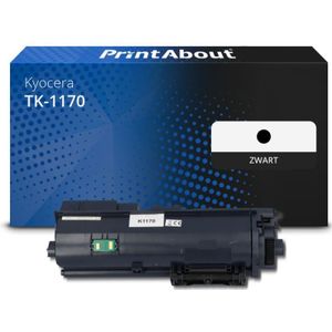 PrintAbout huismerk Toner TK-1170 Zwart Geschikt voor Kyocera